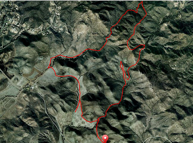 Hollenbeck Canyon Trail Map